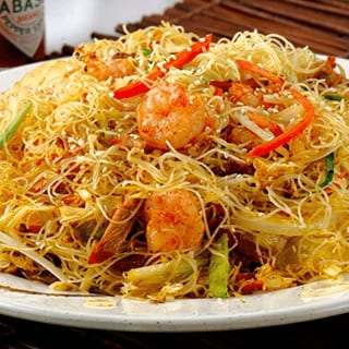 Singapore Style Rice Noodles