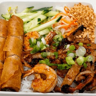 Charbroiled Shrimp, Pork & Egg Roll Vermicelli Noodles