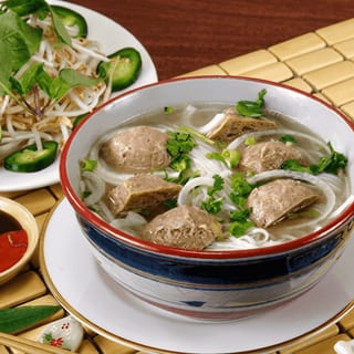 Beef Ball Noodle Soup (Pho)