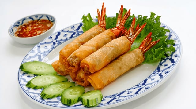 Rocket Shrimp Roll (6 pcs).