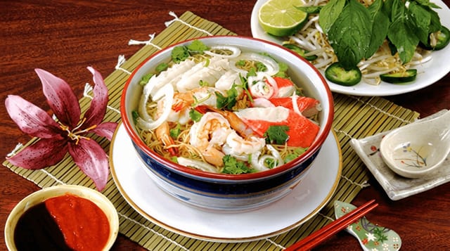 Seafood Noodle Soup.