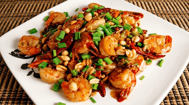 Kung Pao Shrimp.