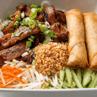 Charbroiled Pork & Egg Roll Vermicelli Noodles