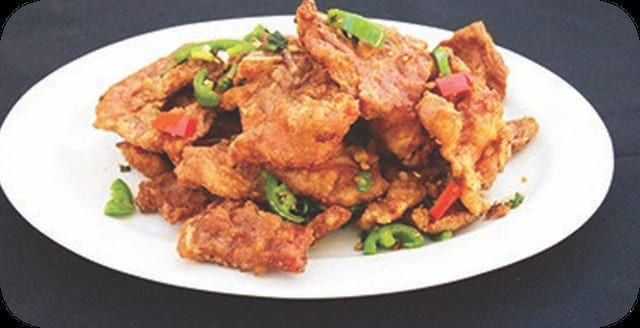 Salt & Pepper Pork Chop.