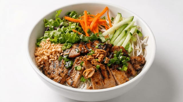 Charbroiled Chicken Vermicelli Noodles.